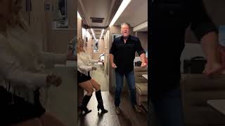 Can&#39;t believe I got talked into this @laurenalaina! #shorts #countrymusic #blakeshelton