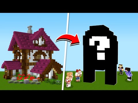 MY FRIEND LIVES in a GIANT AMONGUS