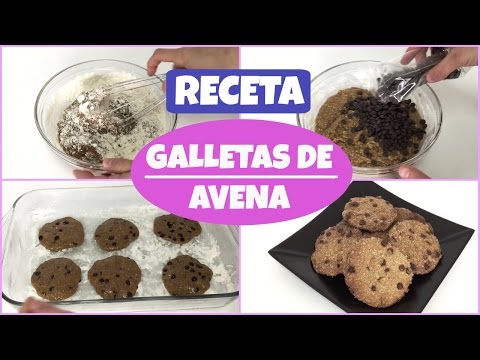 GALLETAS DE AVENA | RECETA Y PREPARACIÓN | NatyGloss