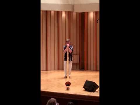 Arkady Shilkloper playing jazz alpenhorn