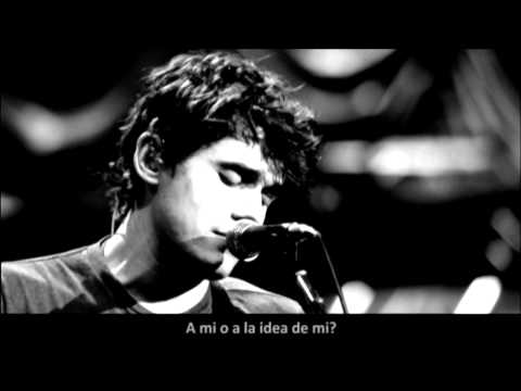 John Mayer - I Don't Trust Myself With Loving You (Subtitulada en Español - Traducida) [VIVO]