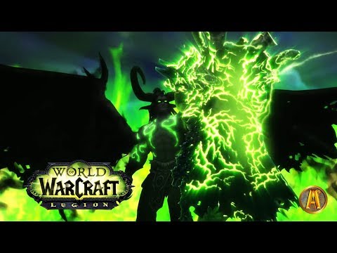 Illidan Kills Gul'dan Cinematic - WoW Legion Nighthold Raid Ending
