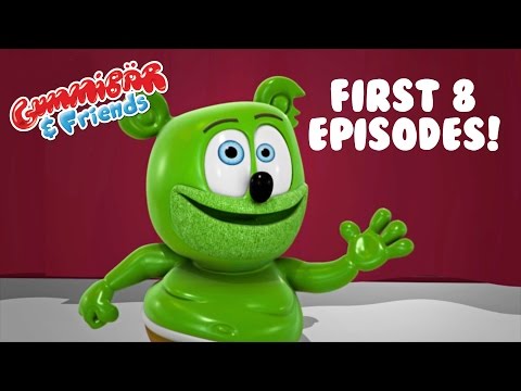 Gummy Bear Show First 8 Episodes = Incredible Shrinking Gummy/The Contest/Macaroni Plant and more!
