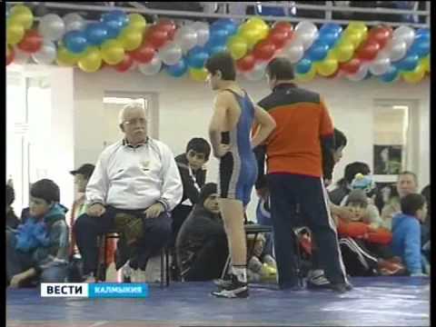 В Элисте проходит 12-й Всероссийский турнир по вольной борьбе