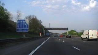 preview picture of video 'Driving On The M5 From J17 (Bristol West) To J21 (Weston-Super-Mare), England 22nd April 2011'