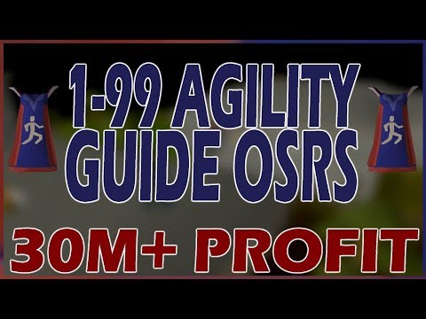 ULTIMATE 1-99 AGILITY GUIDE | 30M+ PROFIT