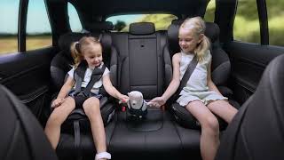 LIONELO Seggiolino Auto Levi One i-Size (76-150 cm) Nero Grigio