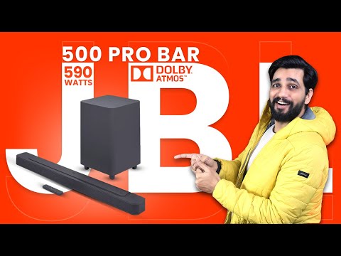 Jbl bar 500 pro dolby atmos soundbar with wireless subwoofer...