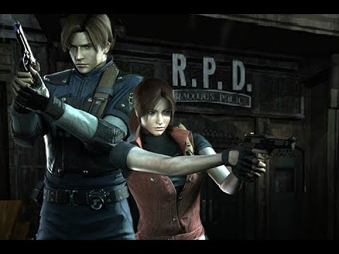 Resident 2 - Claire A Leon B, só ervas verdes/azuis, sem salvar