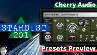 Video thumbnail for Cherry Audio | Stardust 201 Tape Echo | Presets Preview (NT) by Simon Le Grec