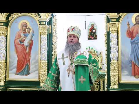 Митрополит Даниил совершил первую Литургию в новом Свято-Троицком соборе