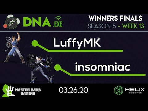 DNA.EXE S5:W13 -  LuffyMK (Richter, Terry, Joker) Vs. insomniac (Bayonetta) - Winners Finals