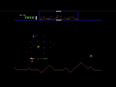 Lukozer Retro Game Review 295 - Defender - Arcade Coin-Op