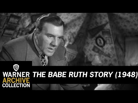 Babe Ruth Hits Home Run, Cures Another Kid | The Babe Ruth Story | Warner Archive
