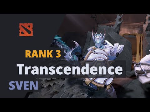 Transcendence (Rank 3) plays Sven Dota 2 Full Game