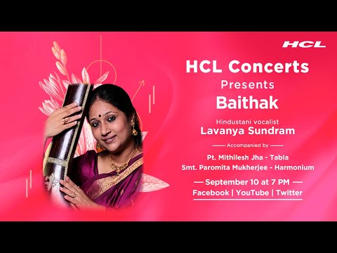 HCL Concerts presents Baithak Ep: 61 - Lavanya Sundram