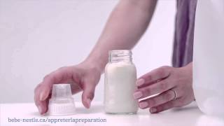 Comment apprêter et conserver une préparation pour nourrissons