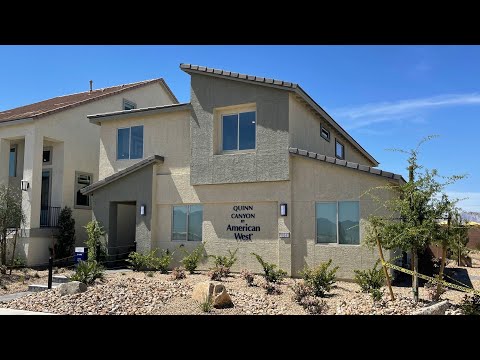 New Homes For Sale Southwest Las Vegas, Quinn Canyon by American West, Juniper Model Tour $508k+