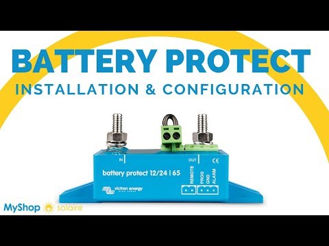 Comment Installer mon BATTERY PROTECT - Victron Energy - MyShop Solaire #solaire #tutorial