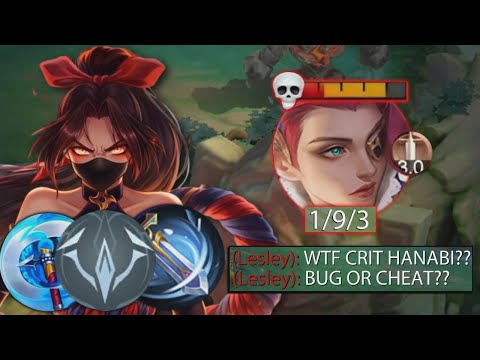 HANABI NEW ABNORMAL BURST CRIT DAMAGE BUILD!🔥 (must try) HANABI BEST 1 HIT BUILD 2026!!