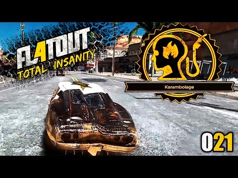 Flatout 4 Total Insanity [021] Ultra schweres Karambolage Rennen [Deutsch] Let's Play Flatout 4