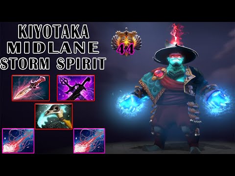 Kiyotaka [Storm Spirit] Insane Ball Lightning With 14 Kills - Dota 2 Pro Highlights
