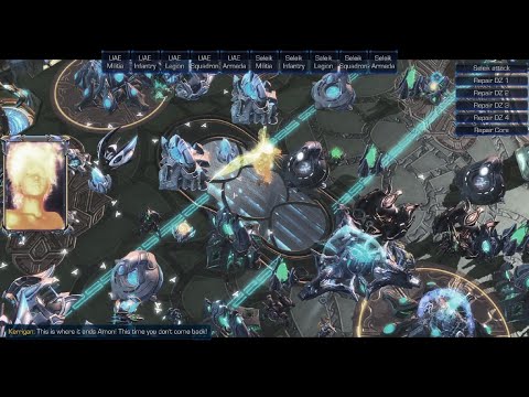 Starcraft 2: Custom Campaign: Invicta 10 mission-9 pt 2 Finishing the fight X2