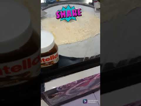 ice roll street food mango roll