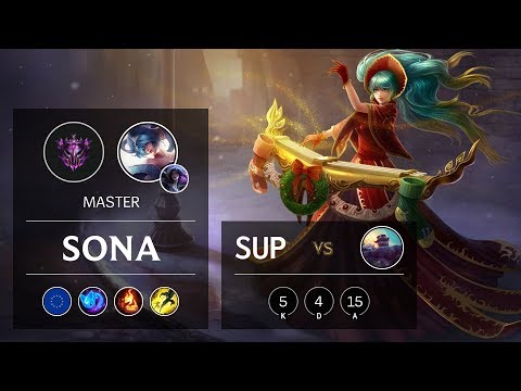 Sona Support vs Braum - EUW Master Patch 9.24