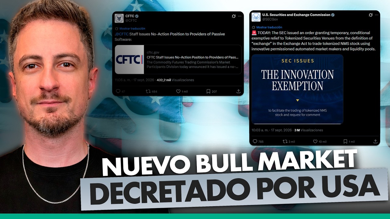 ¡2 noticias y comenzó la locura en cripto!