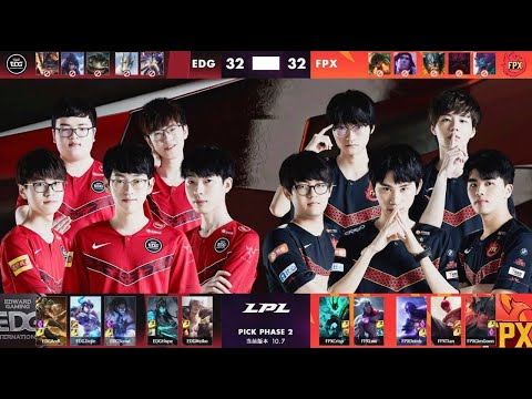2020 LPL Spring Playoffs R2 | EDG (Scout Sylas) VS FPX (Doinb Ryze)  Game 3 Highlights  |