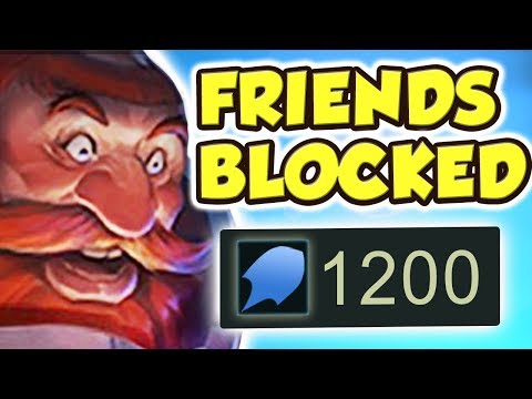 I BLOCKED MY "FRIENDS" AFTER THIS!! PENTAKILL | 1200 AP+ 1-SHOT | NEW SKIN ARCTIC OPS GRAGAS JUNGLE