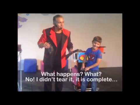 Saturn Magic -Mouse Ears Hat Tear by Ra El Mago and Julio Abreu - Trick