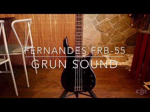 Fernandes FRB-55 MIJ 32" Medium Scale - Red Revolver Bass image 16