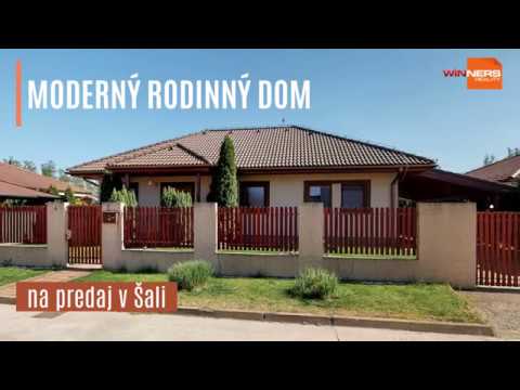 Rodinný dom na predaj v Šali