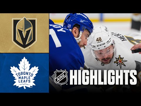 Golden Knights vs. Maple Leafs | NHL Highlights | January 23, 2026