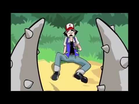 Ash encuentra a un pinsir By MisticFandub:D