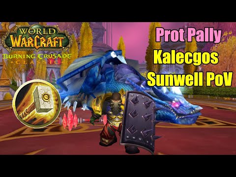 Kalecgos Prot Pally PoV | TBC Classic Phase 5