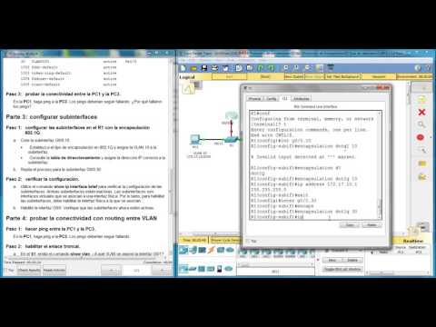 Configuración Routing-on-a-Stick - CCNA2 v5 5.1.3.6