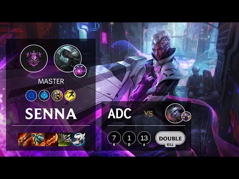 Senna ADC vs Tristana - EUW Master Patch 11.16