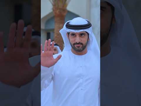 Dubai prince🤴 🇦🇪Sheikh Hamdan Shake hands with people #shorts #beauty