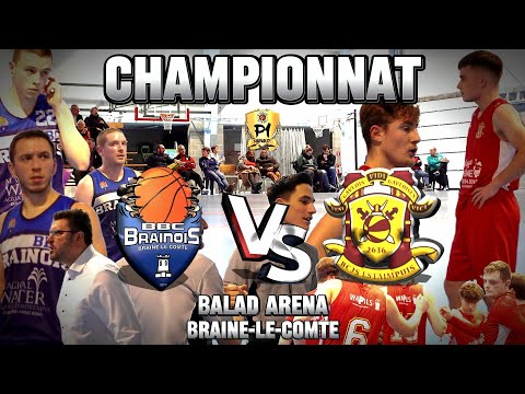 Championnat P1 Hainaut - BBC Brainois Vs BCJS Estaimpuis #awbb  #belgium #bball #episode25
