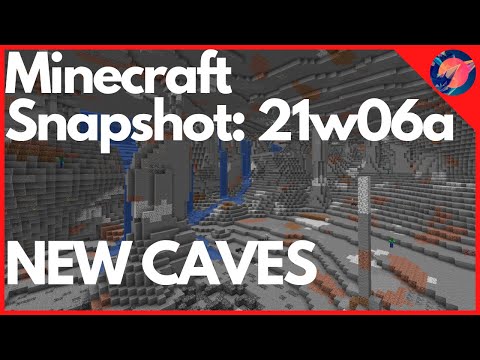 Garden Of Eden - Minecraft Snapshot 21w06a New cave Generation Is Here!