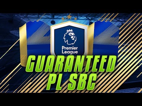 GUARANTEED PREMIER LEAGUE TOTS SBC! OMG INSANE PL TOTS PLAYER IN A PACK! FIFA 18 ULTIMATE TEAM