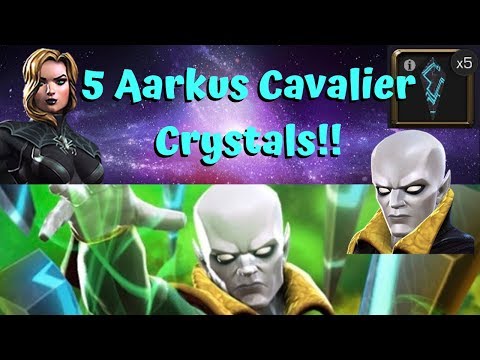 5x Aarkus Featured Cavalier Crystals! Lucky?! - Marvel Contest of Champions
