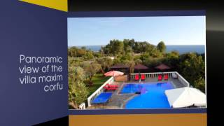 Corfu Villa Maxim at www.CofuVilla.gr
