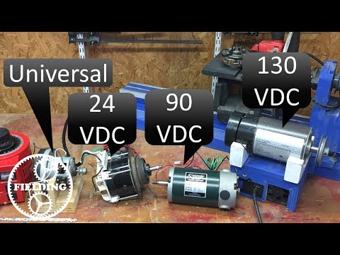 How To Wire A Large DC Motor And Control The Speed; Treadmill Motors and Universal Motors 019