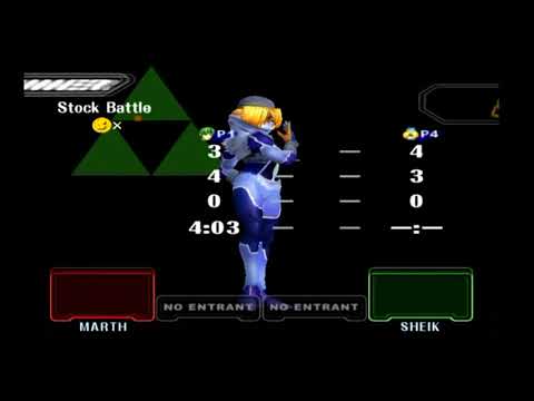 Quiteballin(Marth) vs Bungo(Sheik)