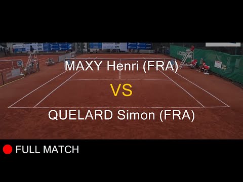 MAXY Henri (FRA) VS QUELARD Simon (FRA) - La Balle Mimosa 2021