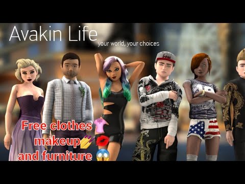 Avakin Life- A Beginners Guide | How to get free clothes, furnitures earn avacoins etc